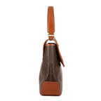 Celine - Sac à Rabat à Poignée Supérieure Vintage - Marron