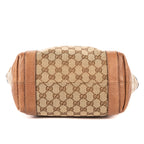Bolso de hombro Miss GG Vertical Tote lona monograma beige