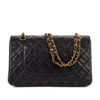 Shoulder Bag Classic Double Flap 26 Navy Quilted Lambskin Leather