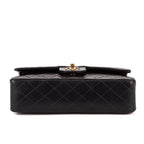 Shoulder Bag Classic Double Flap 26 Navy Quilted Lambskin Leather