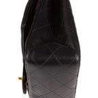 Shoulder Bag Classic Double Flap 26 Navy Quilted Lambskin Leather
