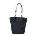 Bolso de Hombro Pequeño Eclipse Compras Lona Monogramada Negra