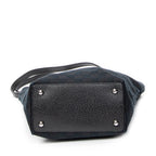 Bolso de Hombro Pequeño Eclipse Compras Lona Monogramada Negra