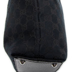 Bolso de Hombro Pequeño Eclipse Compras Lona Monogramada Negra