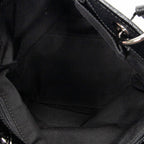Bolso de Hombro Pequeño Eclipse Compras Lona Monogramada Negra