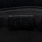 Bolso de Hombro Pequeño Eclipse Compras Lona Monogramada Negra