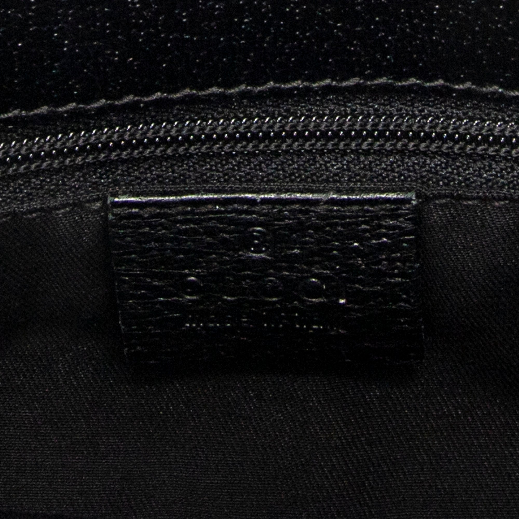 Bolso de Hombro Pequeño Eclipse Compras Lona Monogramada Negra