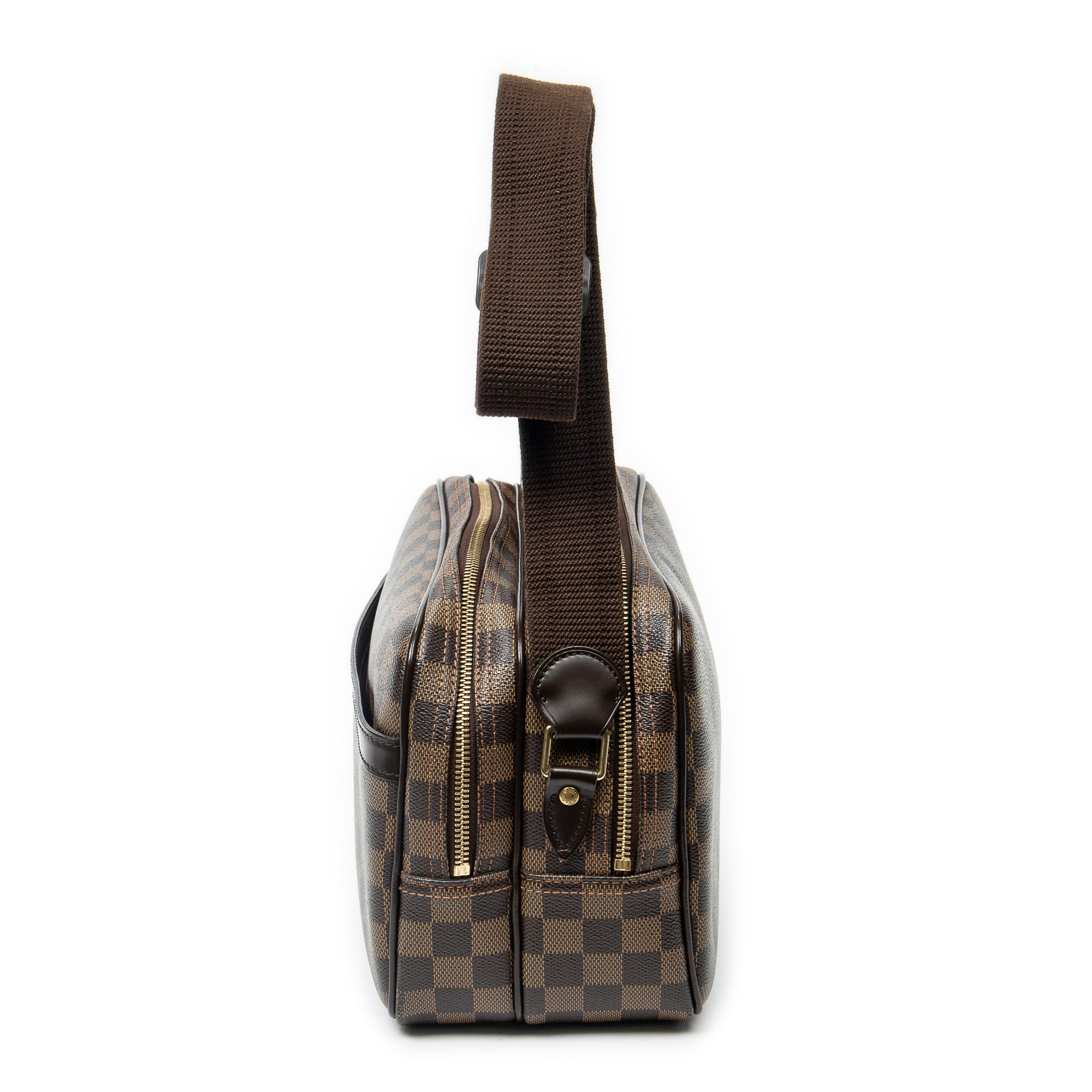 Bandolera Reporter PM Marrón Damier Ebene