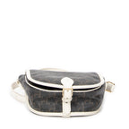 Shoulder Bag Medium Folco Bag Dark Brown Triomphe Coated Canvas