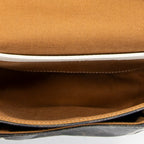 Celine - Sac Folco Moyen - Marron Foncé/Ivoire