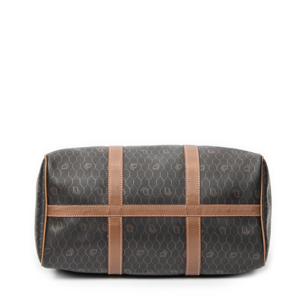 Dior - Petit Boston - Marron/Gris