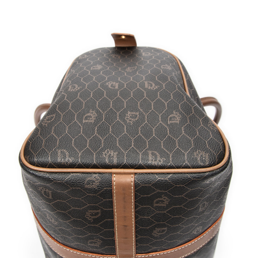 Dior - Petit Boston - Marron/Gris