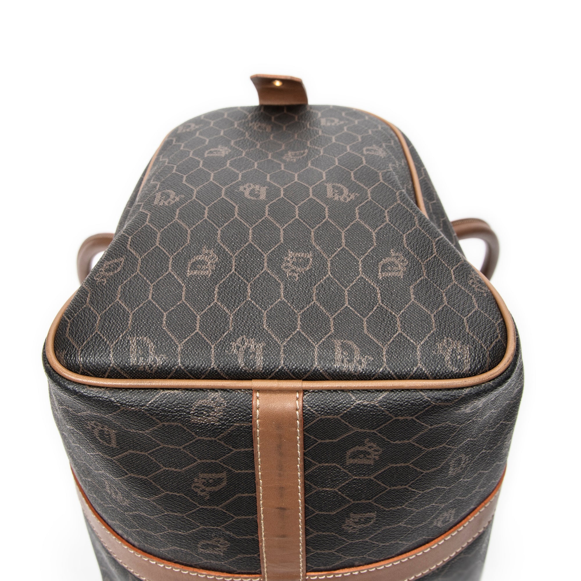 Dior - Petit Boston - Marron/Gris