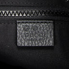 Shoulder Bag Messenger Crossbody Black Monogrammed Nylon Canvas