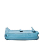 Shoulder Bag Evelyne II TGM Blue Jean Clemence Leather