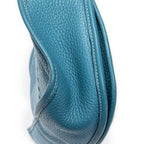 Shoulder Bag Evelyne II TGM Blue Jean Clemence Leather