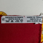 Scarf Scarf Red 100% Twill Silk