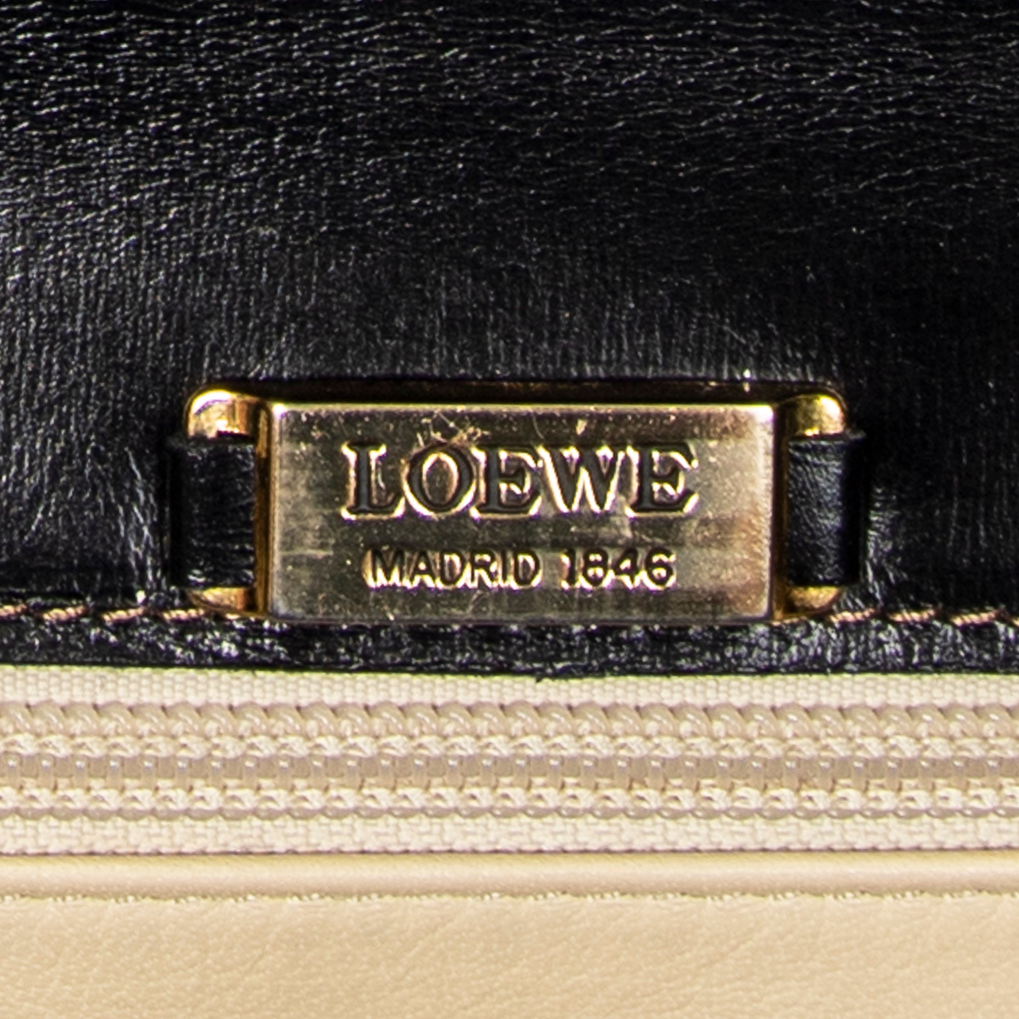 Shoulder Bag Vintage Flap Top Handle Black Smooth Calfskin Leather