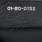 Shoulder Bag Medium Soft Shopping Tote Black Cannage Calfskin Leather