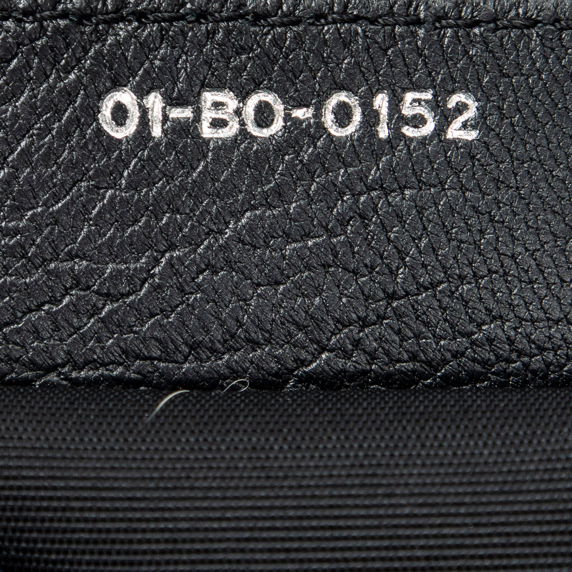 Shoulder Bag Medium Soft Shopping Tote Black Cannage Calfskin Leather