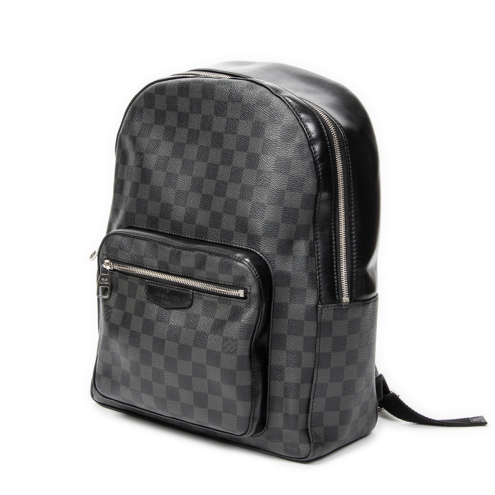 Mochila Josh Mochila Damier Graphite negra