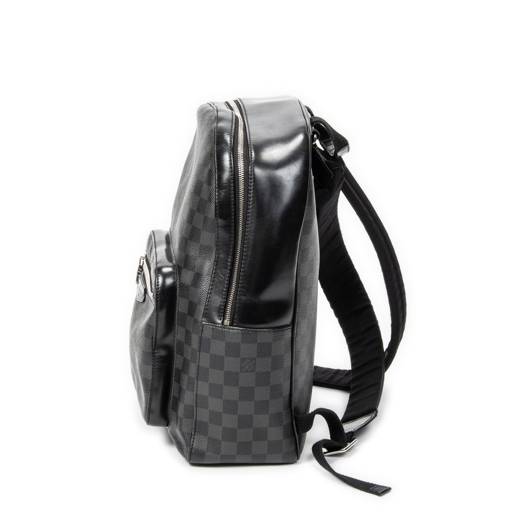 Mochila Josh Mochila Damier Graphite negra