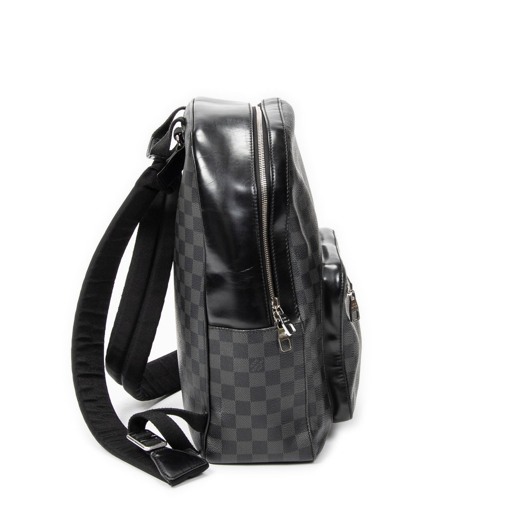 Mochila Josh Mochila Damier Graphite negra