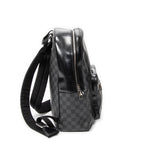 Mochila Josh Mochila Damier Graphite negra