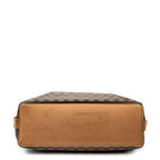 Bolso de Hombro Columbine Centenaire GM Lona Damier Ebene Marrón