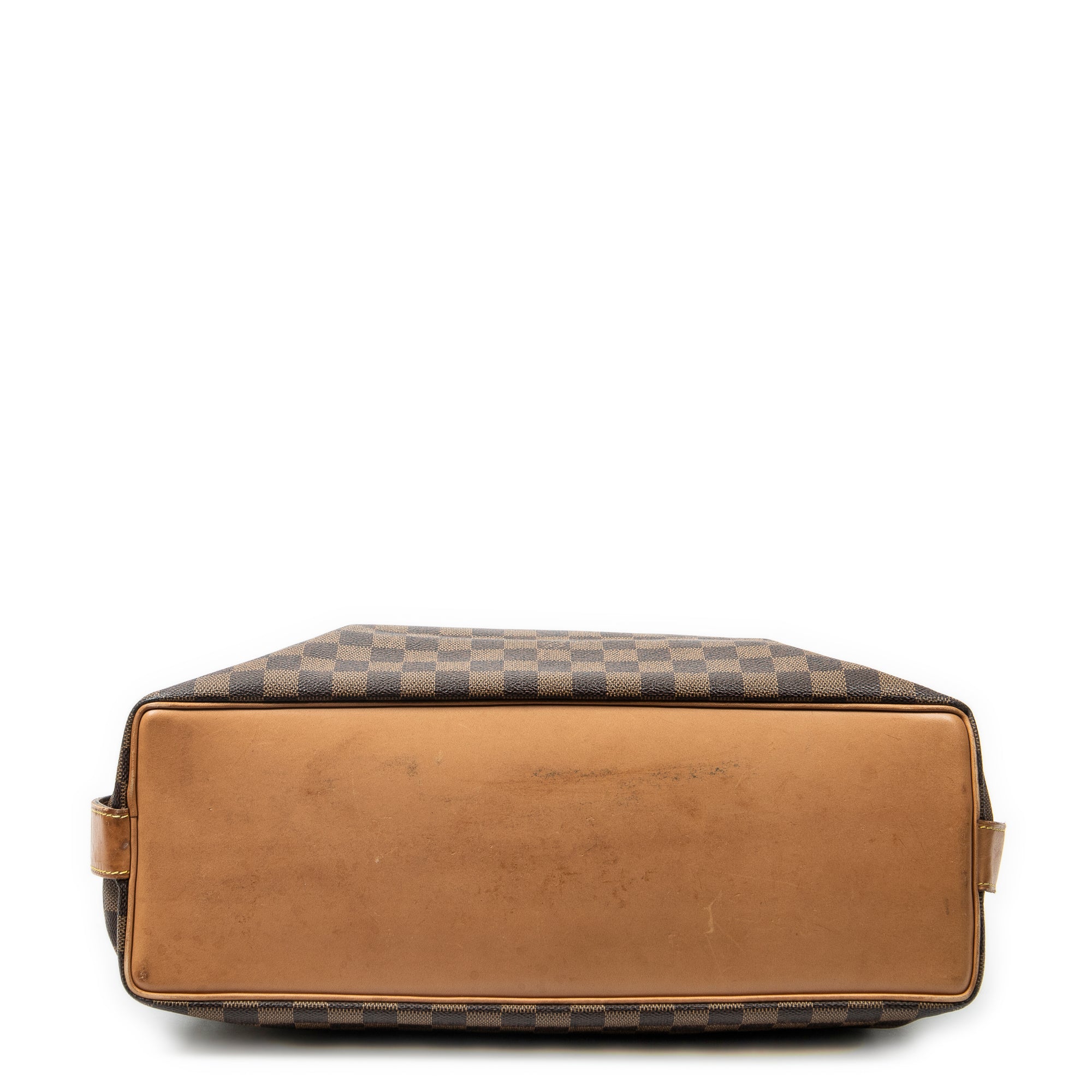 Bolso de Hombro Columbine Centenaire GM Lona Damier Ebene Marrón