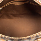 Bolso de Hombro Columbine Centenaire GM Lona Damier Ebene Marrón