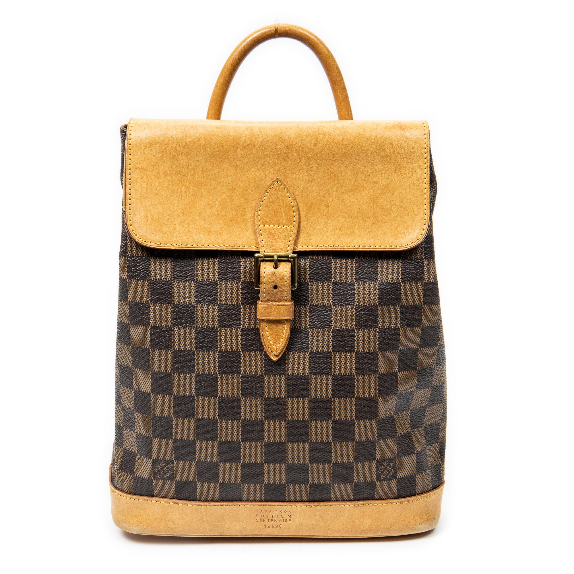 Backpack Arlequin Soho Brown Damier Ebene