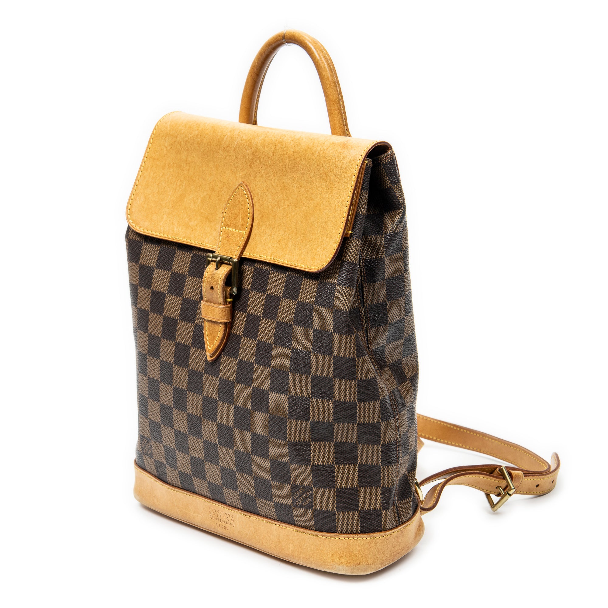 Backpack Arlequin Soho Brown Damier Ebene