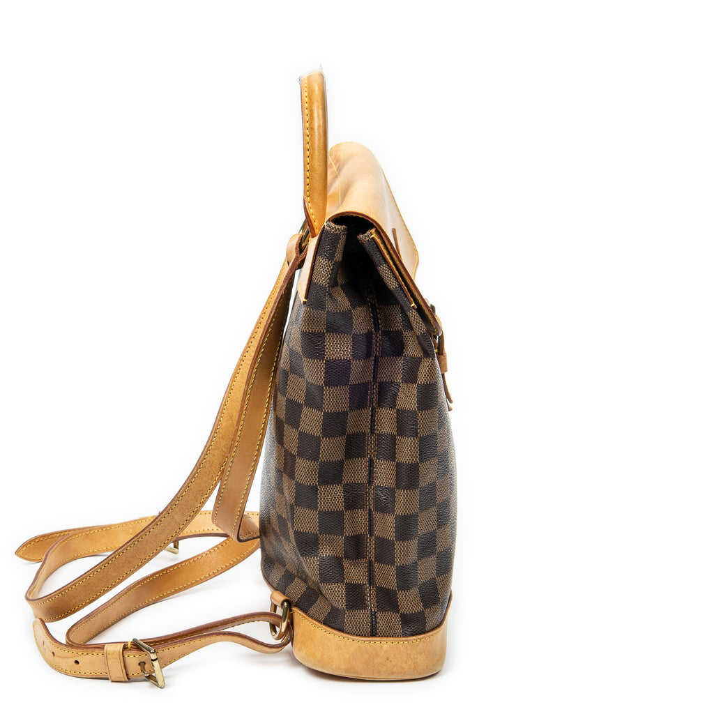 Backpack Arlequin Soho Brown Damier Ebene