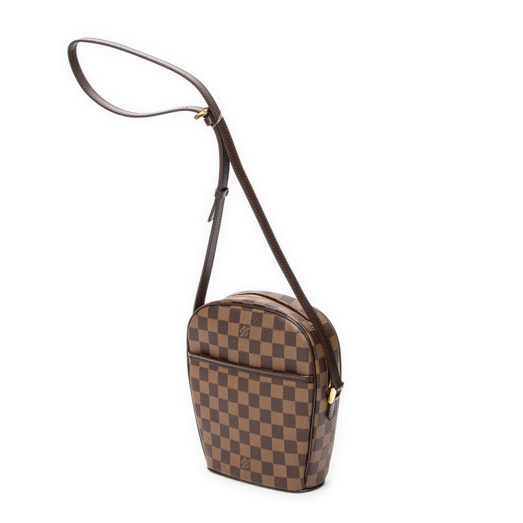 Shoulder Bag Ipanema PM Brown Damier Ebene