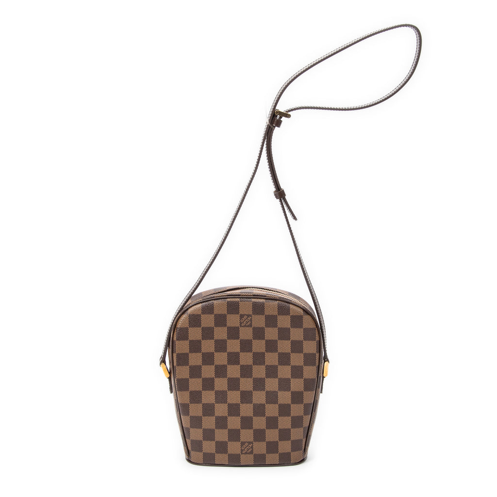 Shoulder Bag Ipanema PM Brown Damier Ebene