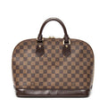 Handbag Alma PM Brown Damier Ebene