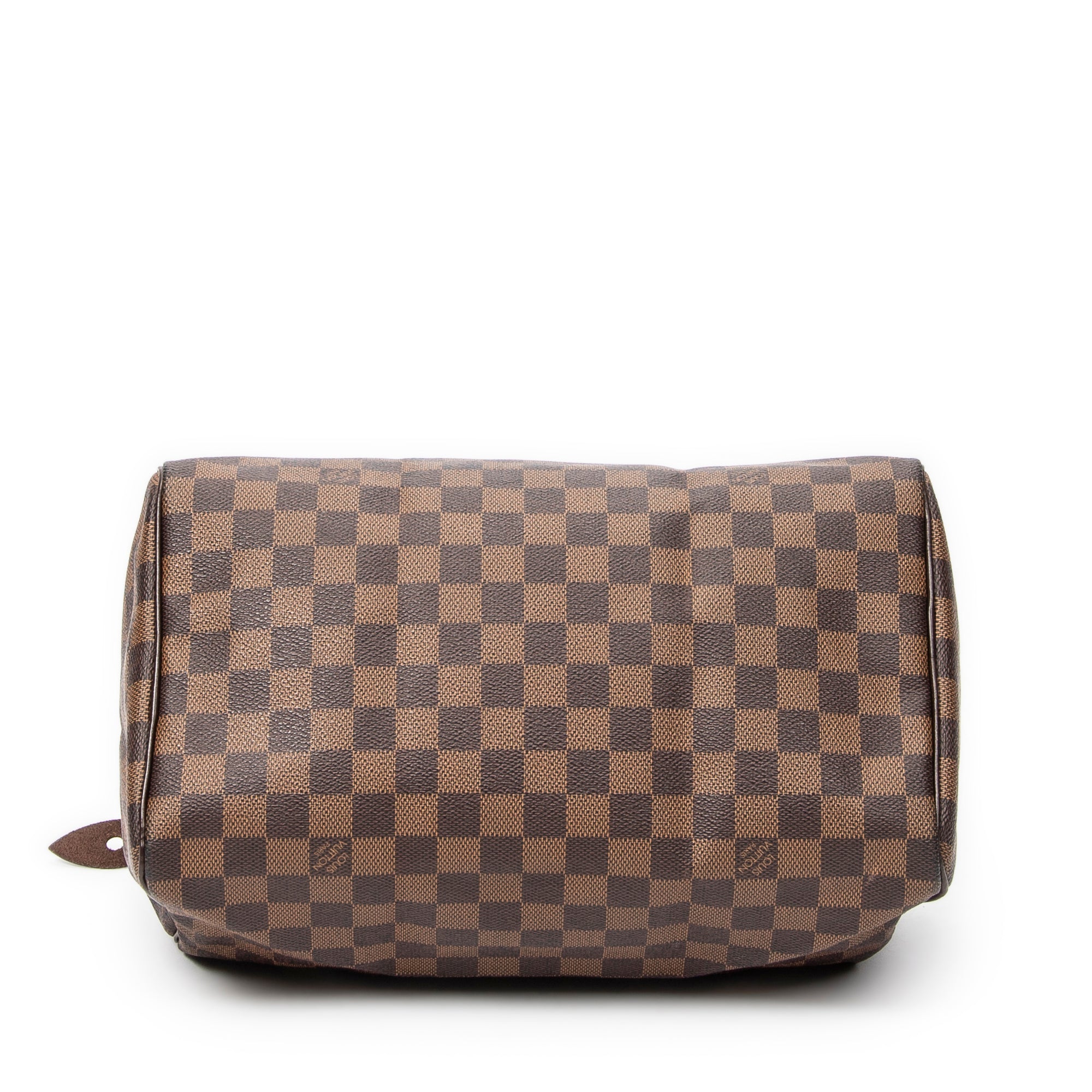 Bolso Speedy 30 Damier Ébène Marrón