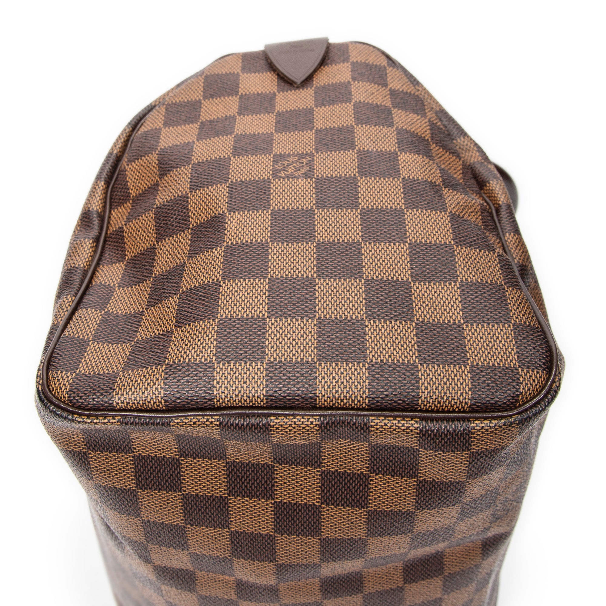 Bolso Speedy 30 Damier Ébène Marrón