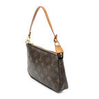 Pouch Pochette Accessoires Brown Monogram Canvas