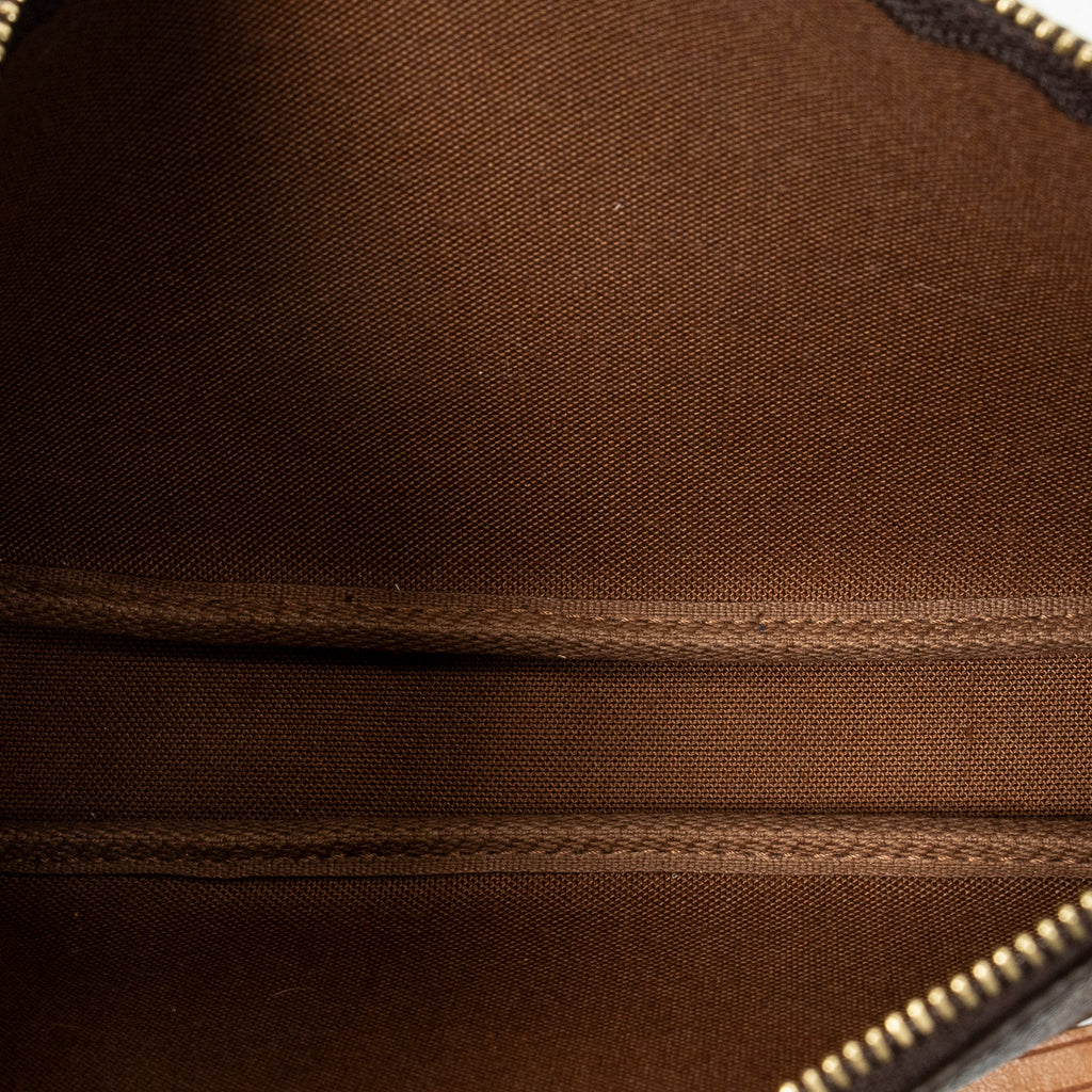 Pouch Pochette Accessoires Brown Monogram Canvas