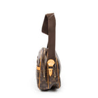 Shoulder Bag Reporter PM Brown Monogram Canvas
