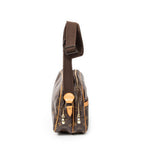 Shoulder Bag Reporter PM Brown Monogram Canvas