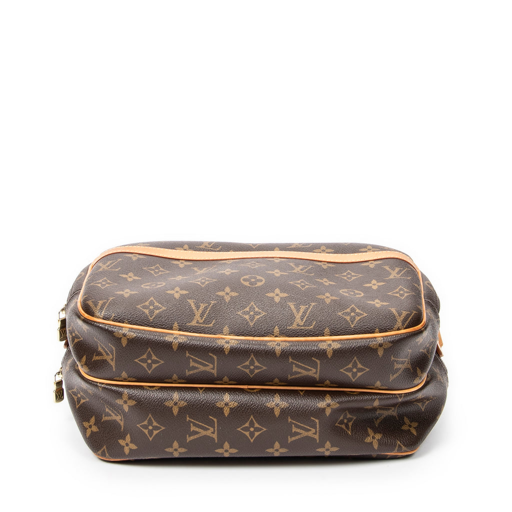 Shoulder Bag Reporter PM Brown Monogram Canvas