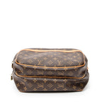 Shoulder Bag Reporter PM Brown Monogram Canvas