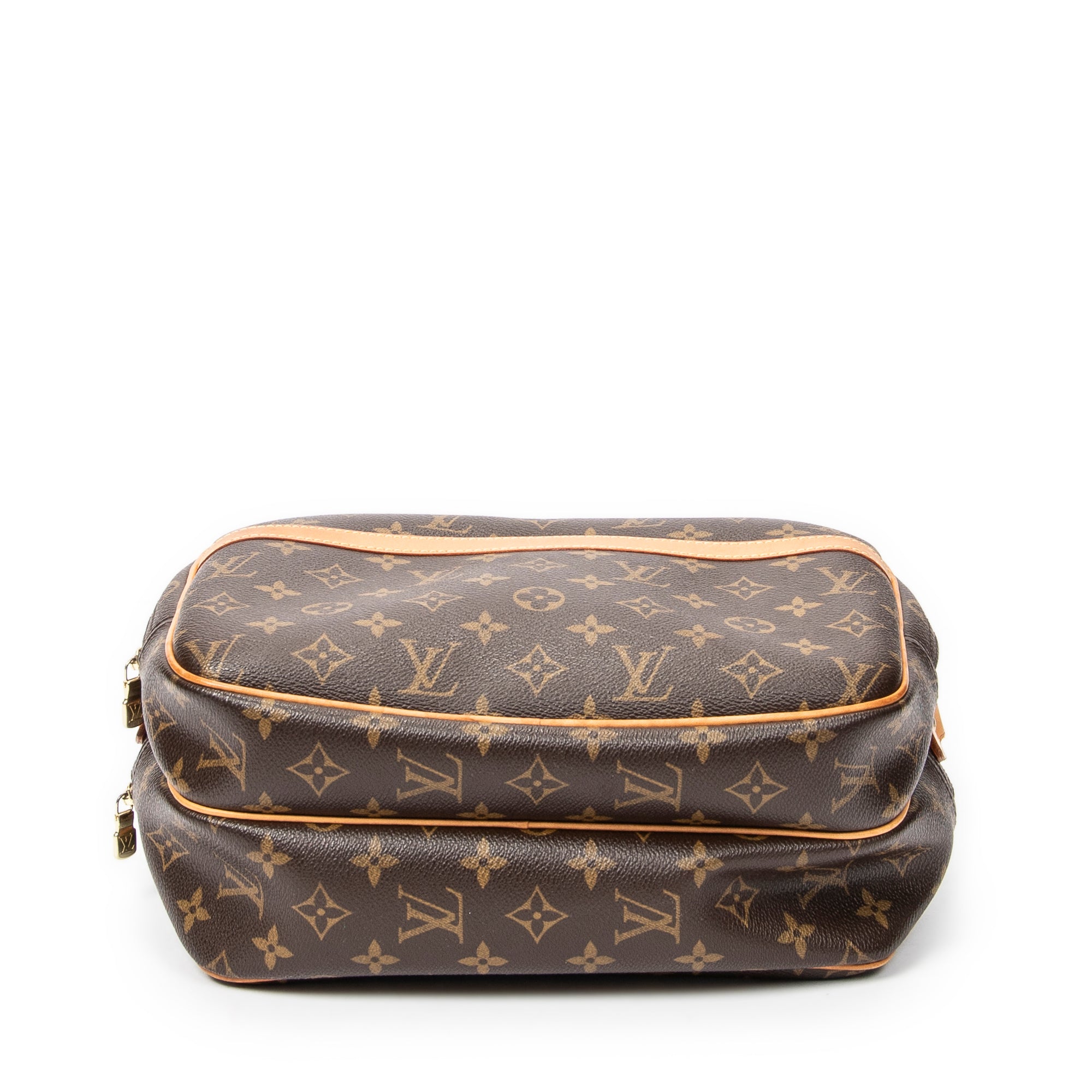 Shoulder Bag Reporter PM Brown Monogram Canvas
