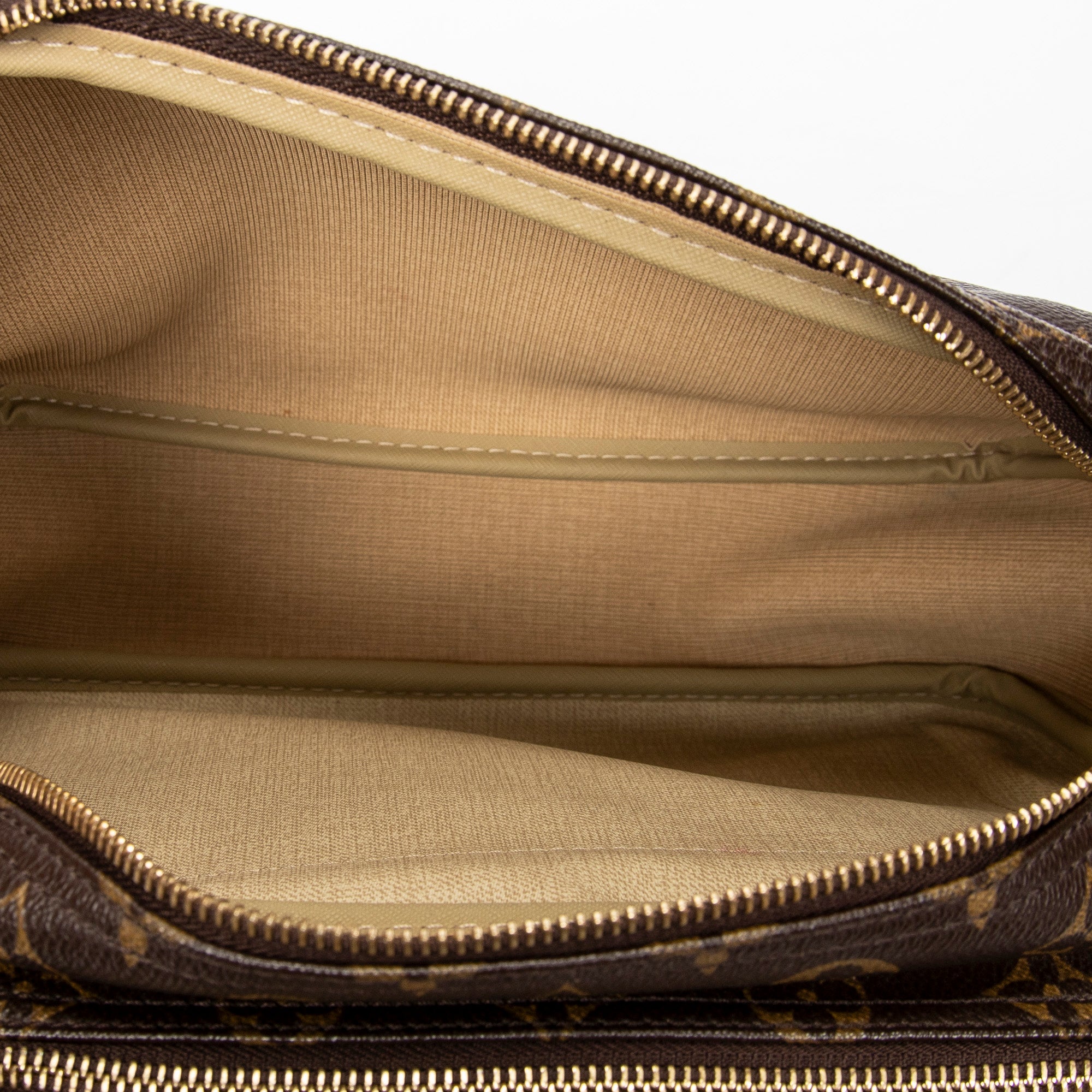 Shoulder Bag Reporter PM Brown Monogram Canvas