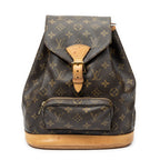 Backpack Montsouris MM Brown Monogram Canvas