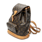 Backpack Montsouris MM Brown Monogram Canvas