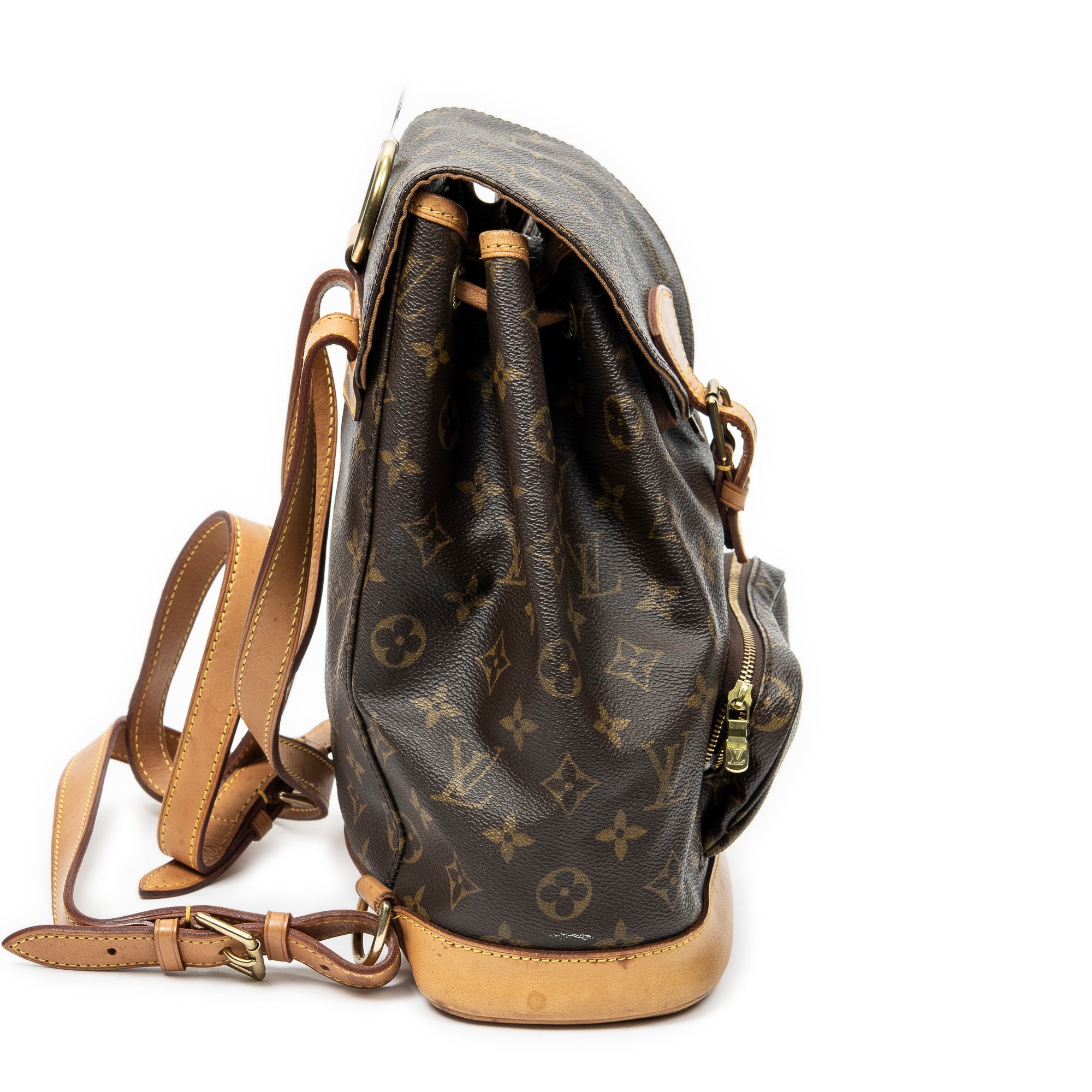 Backpack Montsouris MM Brown Monogram Canvas